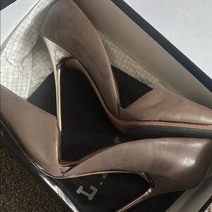 Elegant Taupe Stiletto Heels